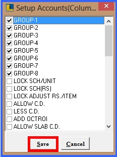 fmcg account lock